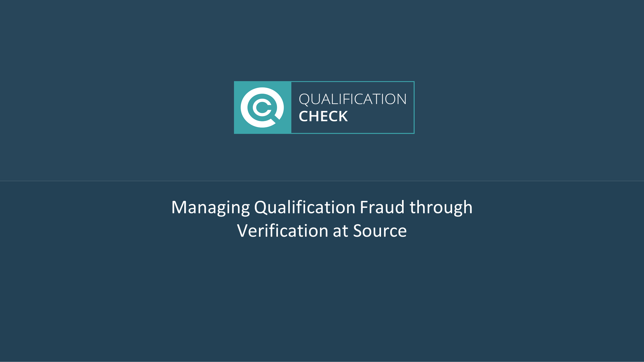 Beating Academic Qualification Fraud through Verification at Source